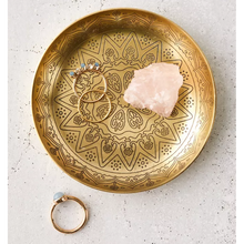 Load image into Gallery viewer, Etched Metal Catch-All Dish