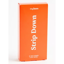 Load image into Gallery viewer, MyHare Strip Down Wax Strip Kit