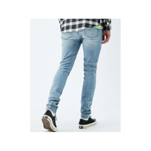 Load image into Gallery viewer, Light Ripped Stacked Skinny Jeans
