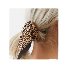 Load image into Gallery viewer, Animal Boarder Flowy Scrunchie
