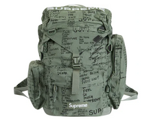 Load image into Gallery viewer, Supreme Field Backpack Olive Gonz
