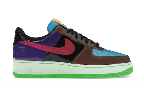 Nike Air Force 1 Low SP X Undefeated Multi-Patent Pink Prime