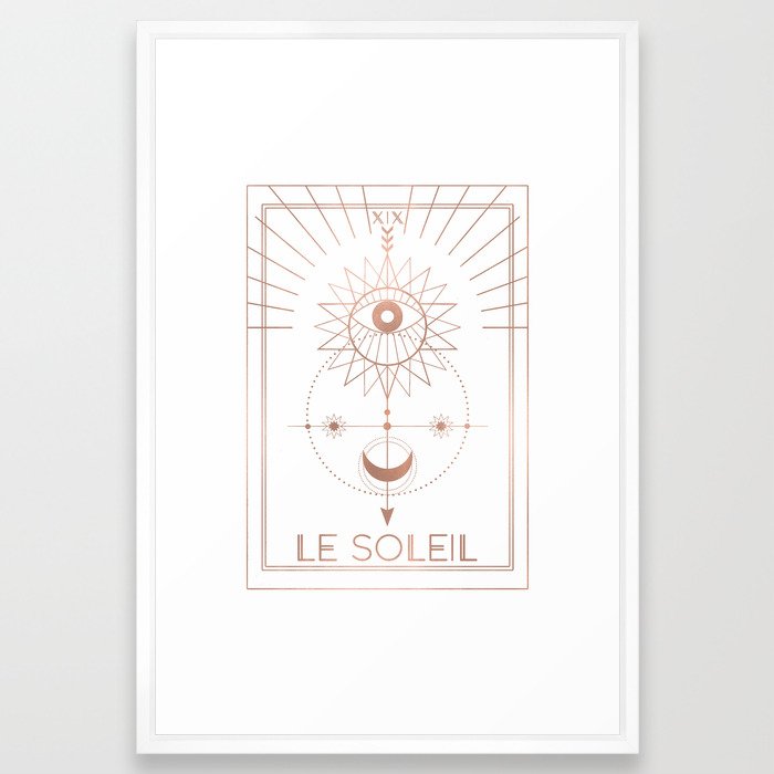 Le Soleil or the Sun Art Print